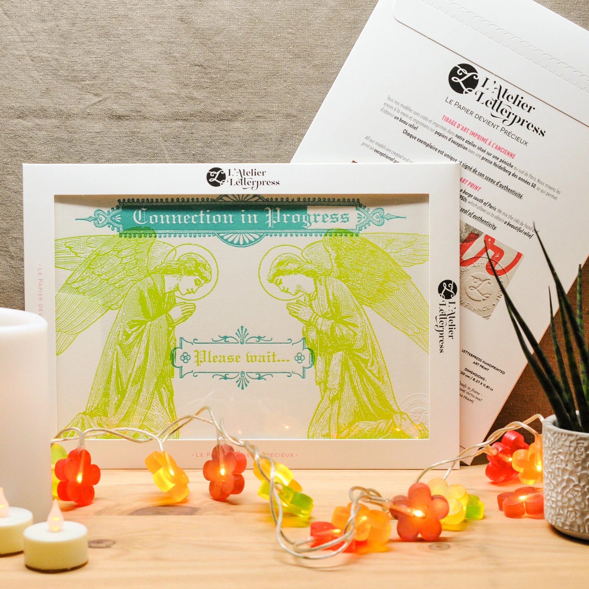 Connected Angels Print (A4)