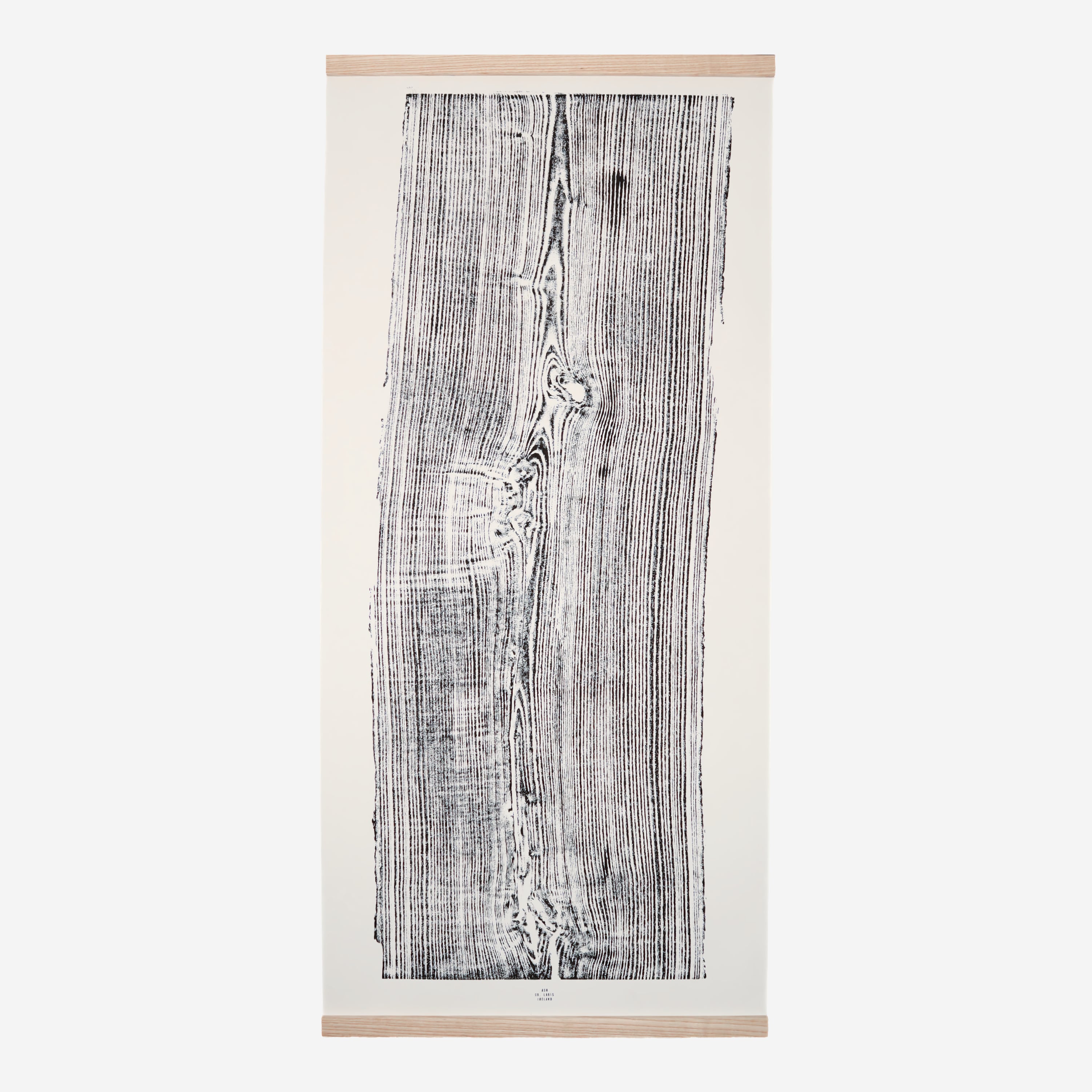 Ink Tree Slab Print – Ash