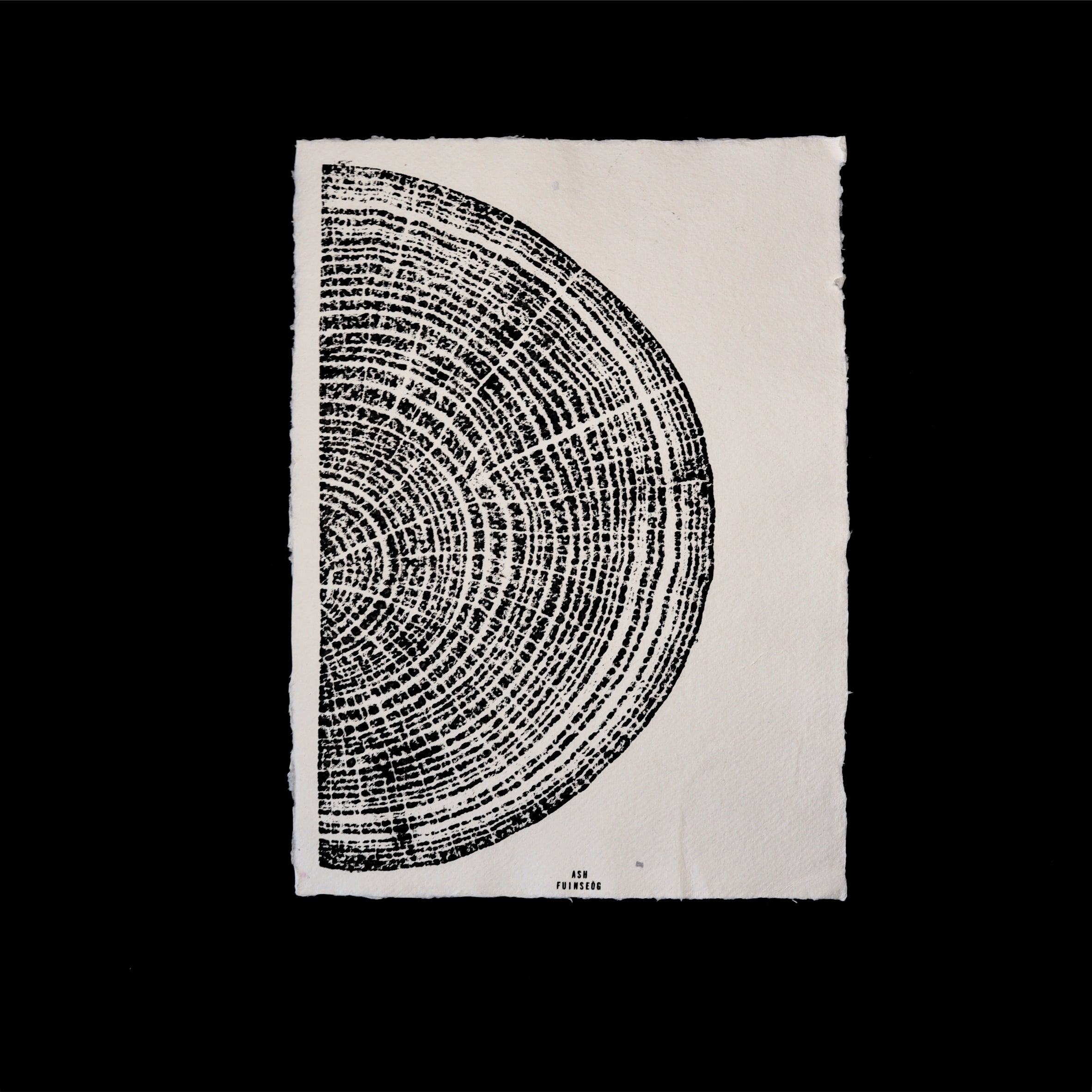 Ink Tree Print (A4) – Ash Slice