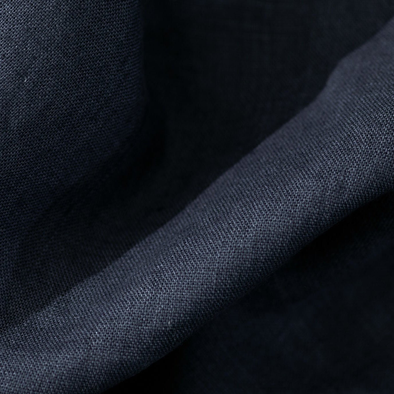 Linen Tea Towel – Midnight