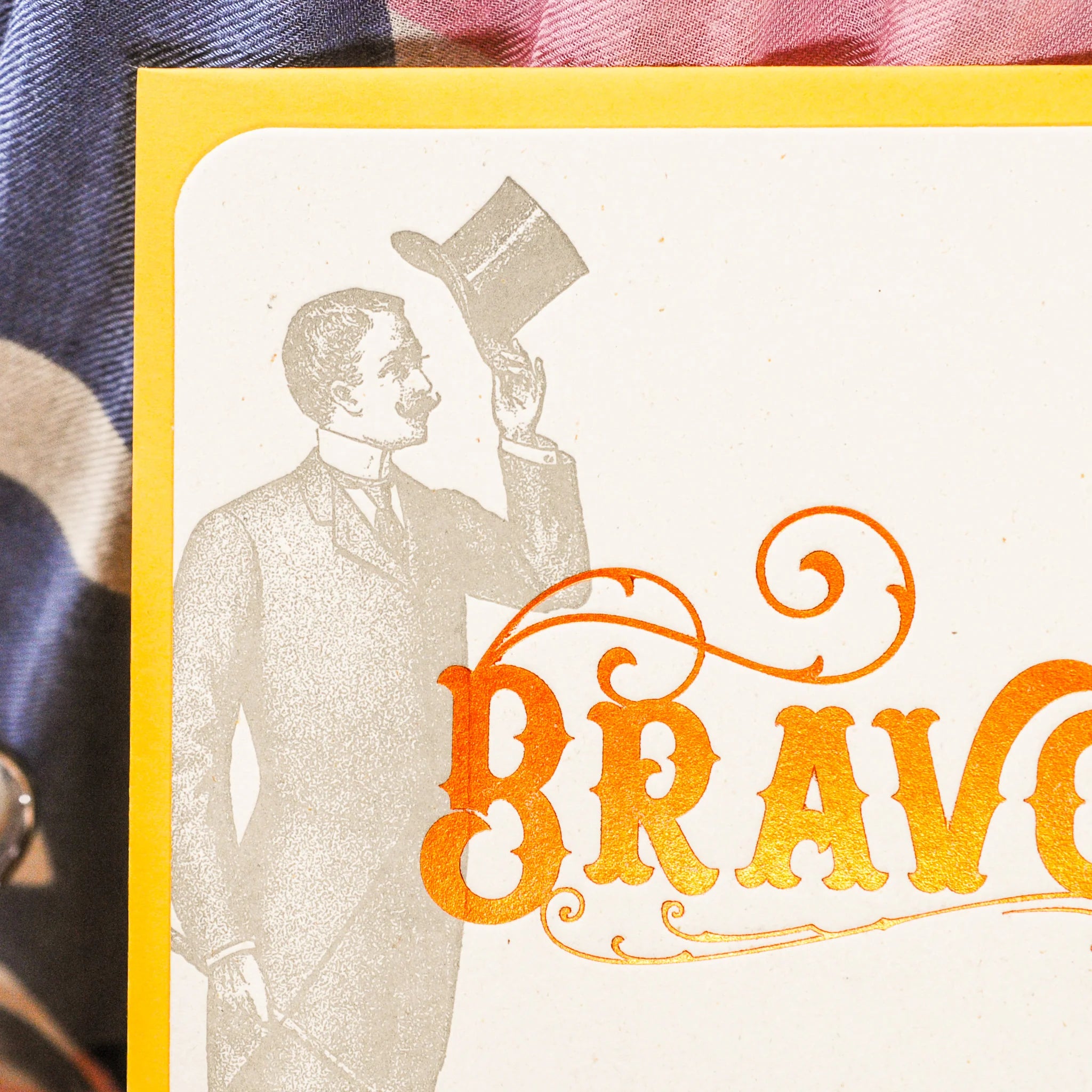 Gentleman Bravo Card & Envelope