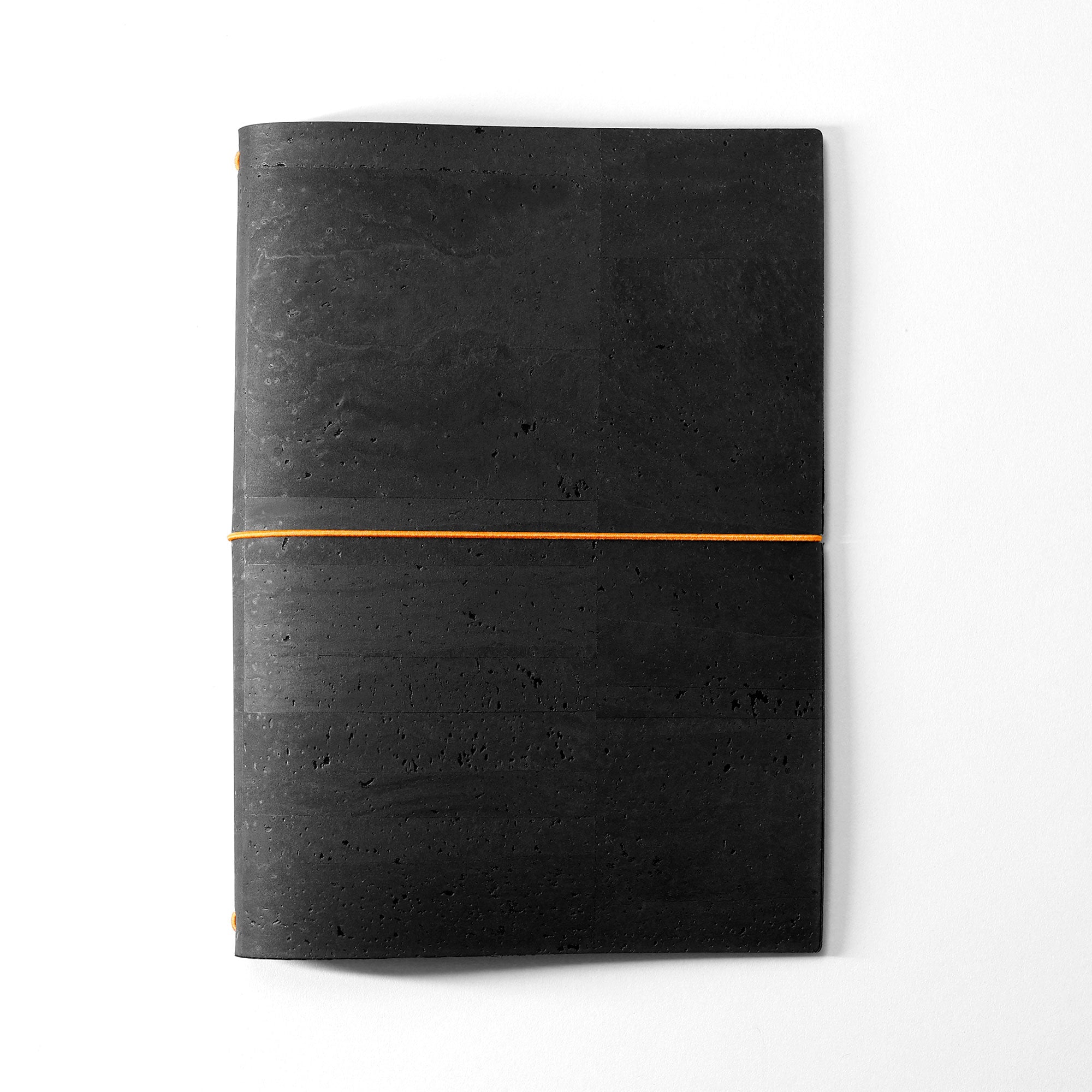 Cork Journal Cover & Notebook (A5) – Black