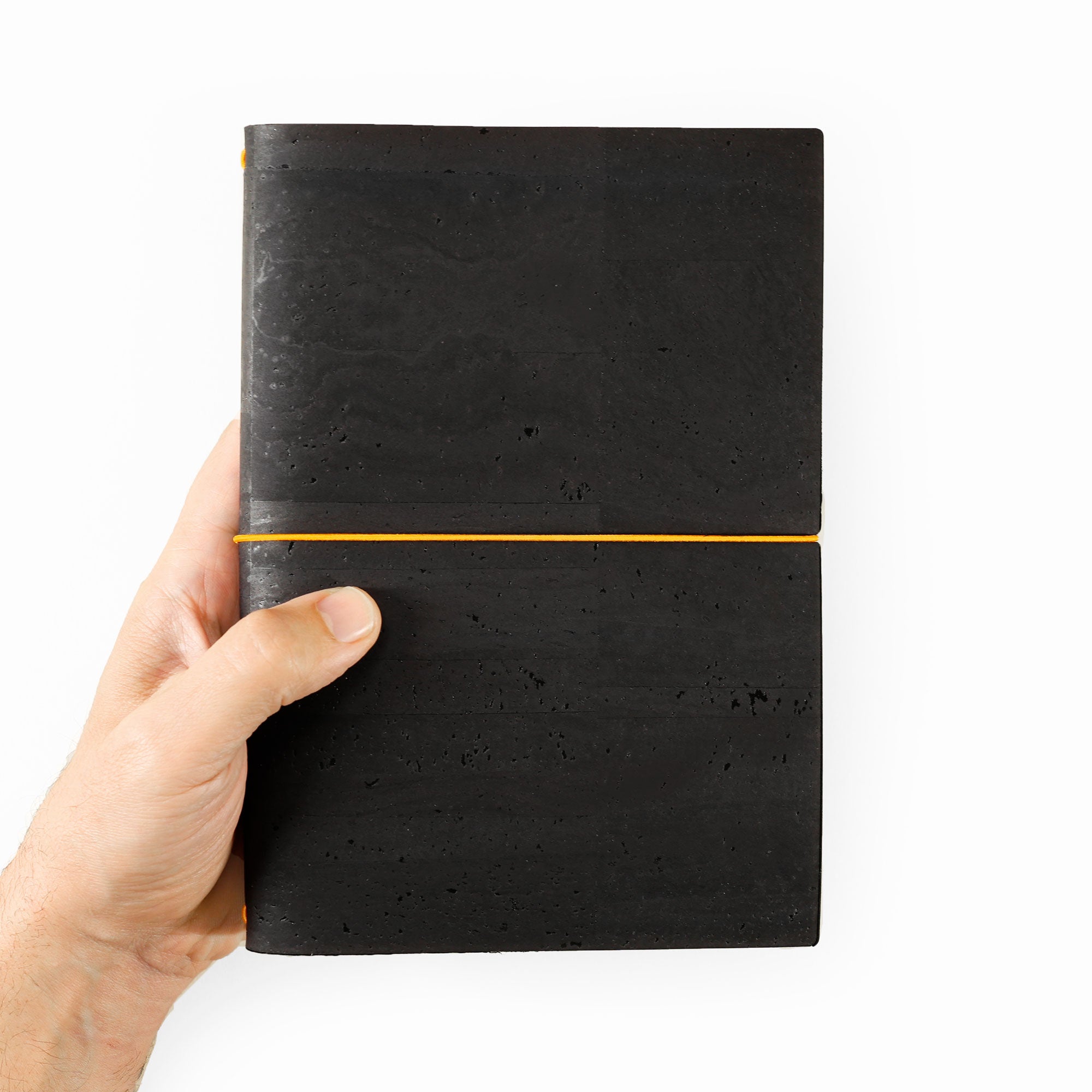 Cork Journal Cover & Notebook (A5) – Black