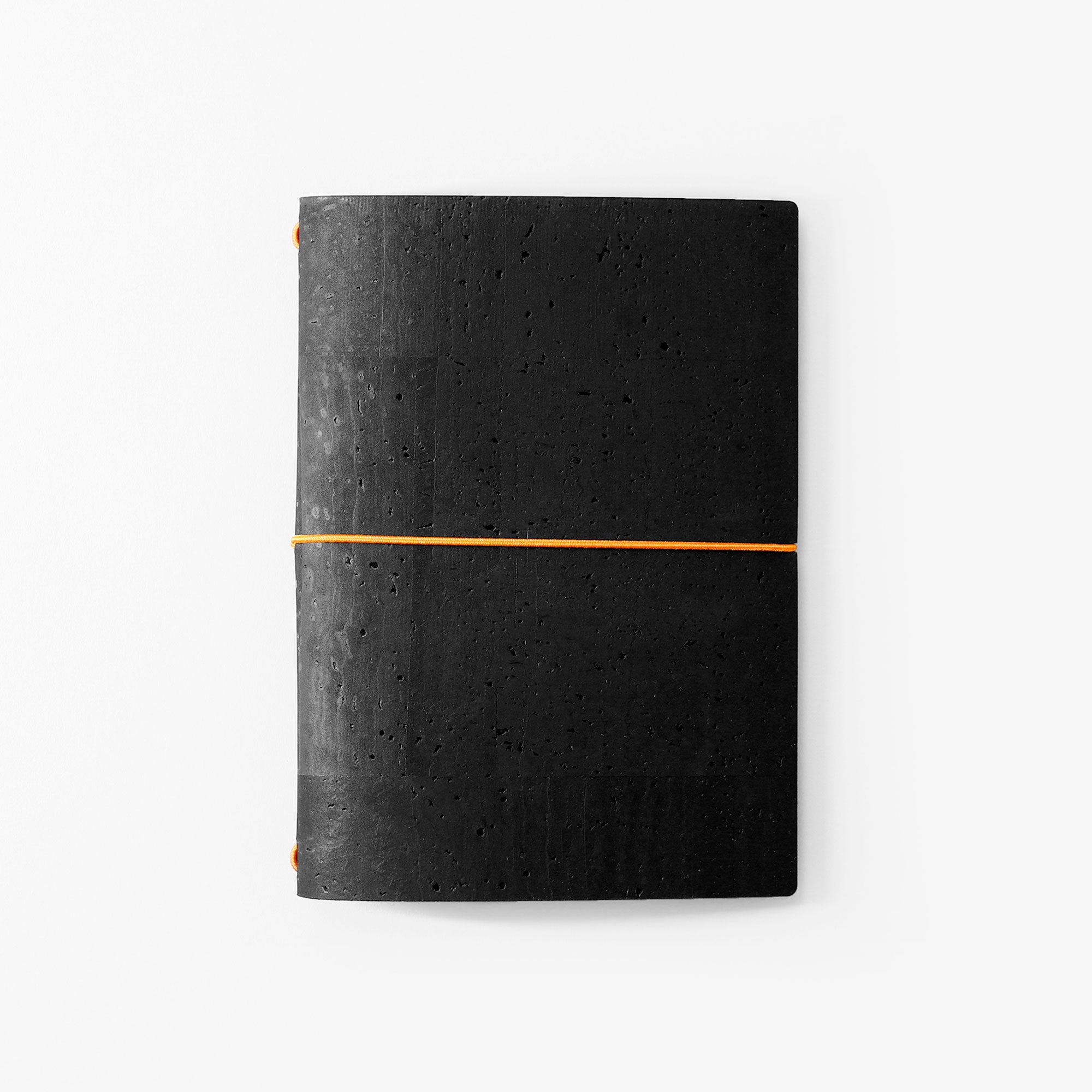 Cork Journal Cover & Notebook (A6) – Black