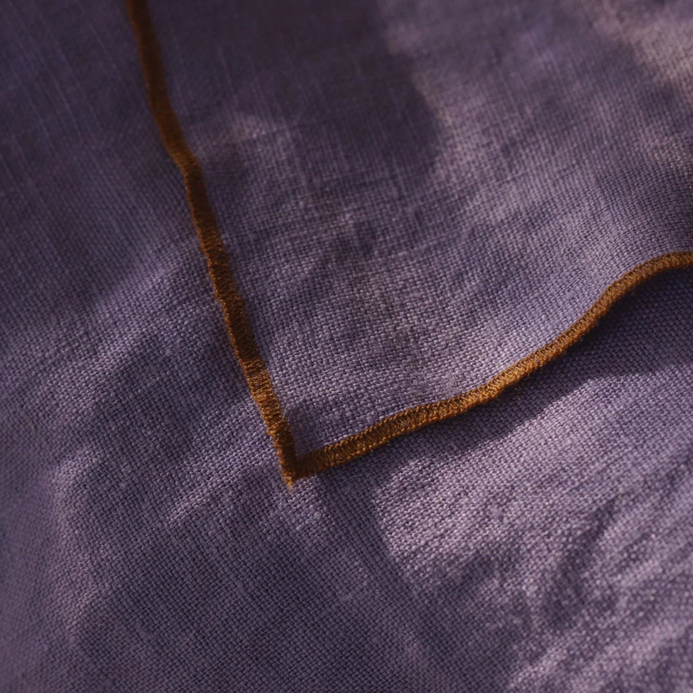 Linen Tea Towel – Lilac Fox