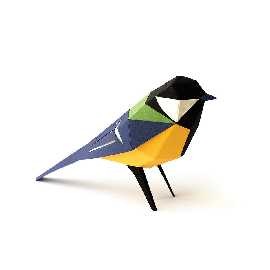 Paper Great Tit (Parus Major)