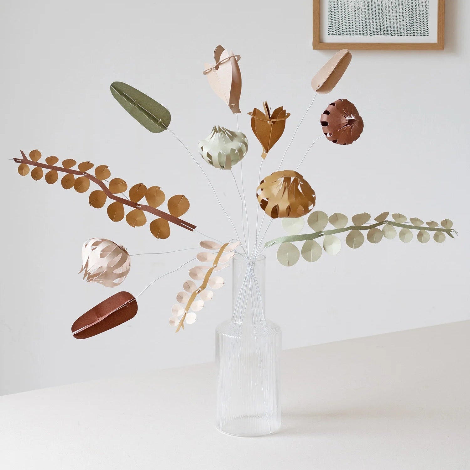 Pastel Paper Field Flowers – Large