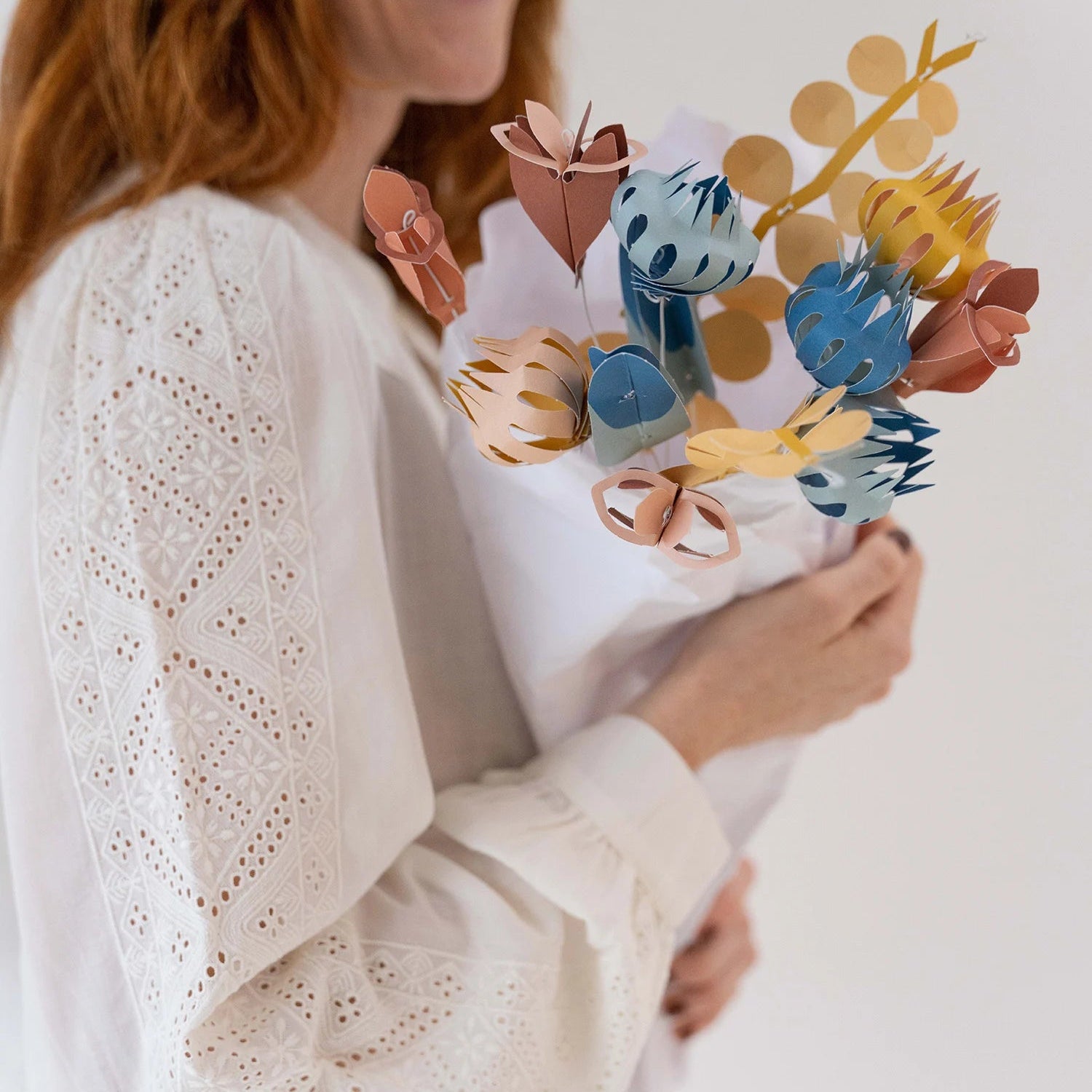 Mixed Paper Field Flowers – Small